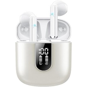Jesebang Wireless Earbuds, Bluetooth Headphones HiFi Stereo, Mini in-Ear