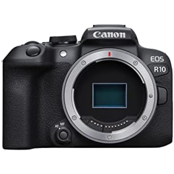 Canon EOS R10 (Body Only), Mirrorless Vlogging Camera, 24.2 MP, 4K Video