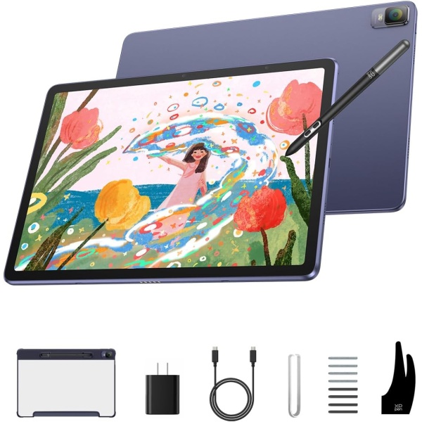 XPPen Magic Drawing Pad Standalone Tablet – 12.2” Paper-Like Screen, X3 Pro Pencil, 8GB+256GB